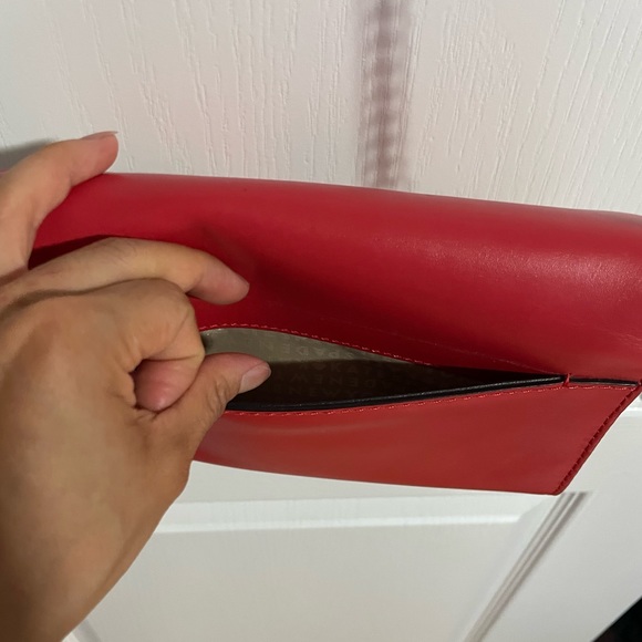 Kate spade - wallet crossbody in red leather. - Picture 10 of 11